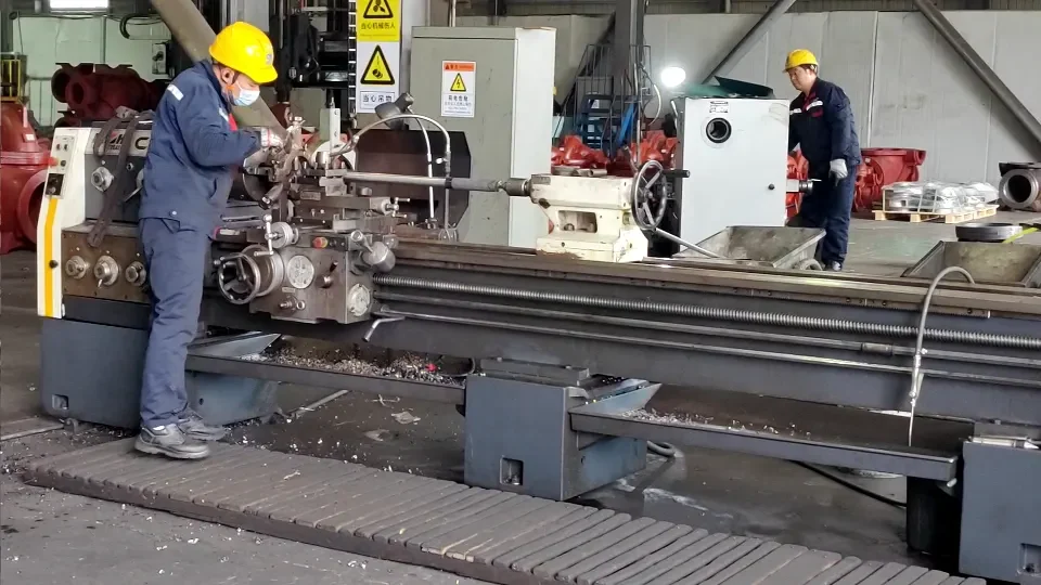 videos 7 Double Suction Pump Shaft Machining