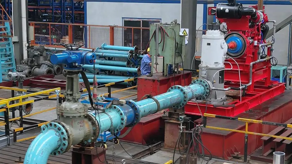 Fm Vertical Turbine Fire Pump