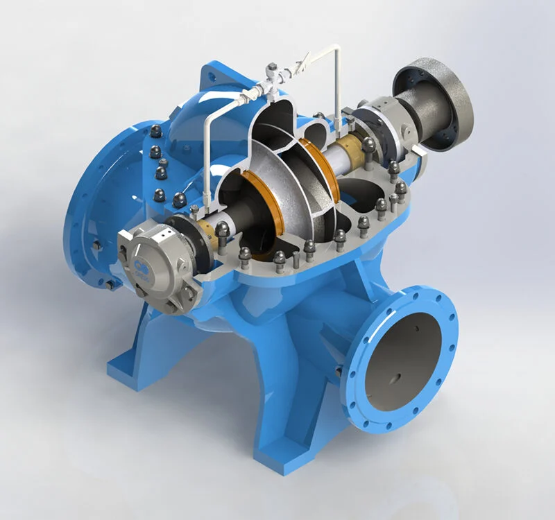 Split Case Double Suction Pump (cps Cpsv) Design