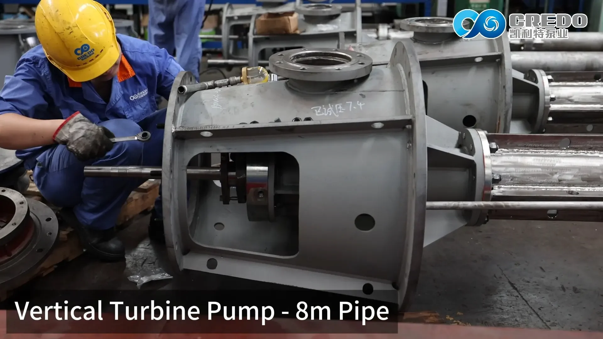 Vertical Turbine Pump Assembly