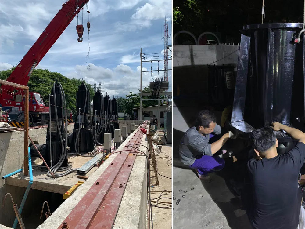 vertical turbine pump for water drainage