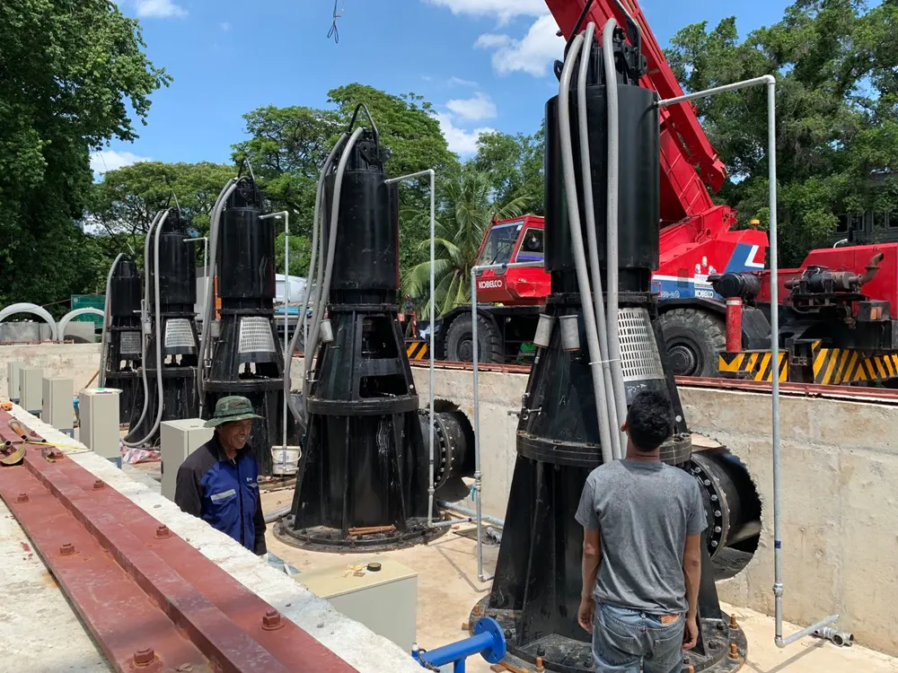 vertical turbine pumps for water drainage